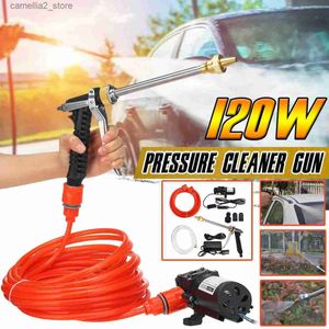 Car Washer Car Wash 12V Car Washer Gun Pump High Pressure Cleaner Car Care Portable Washing Machine Q231017