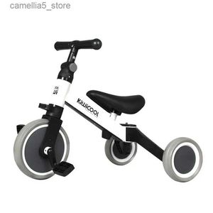 Bicicletas Ride-Ons Kiwicool Novo Design Transformar triciclo multifuncional crianças scooter equilíbrio bicicleta para 75-100cm bebê Crianças crianças Q231017