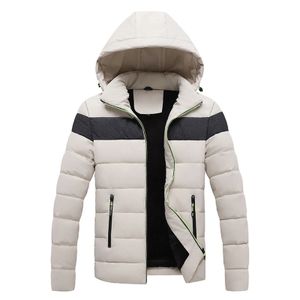 Parkas masculinas de alta qualidade casual impressão acolchoada casacos para homens grossos roupas de inverno quentes streetwear erkek mont 231017