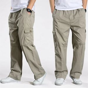 Pantaloni da uomo Pantaloni tattici Harem da uomo 2024 Pantaloni cargo in cotone larghi Plus Size Pantaloni comodi Pantaloni da jogging Pantaloni casual 6XL 231013