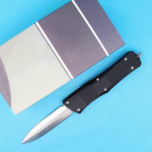 High Quality Auto Tactical Knife D2 (3.8" Hand Satin) Double Action Blade CNC Aviation Aluminum Handle Survival knives with Repair Tool