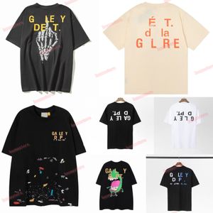Galeriler Tee Depts Tişörtler Erkek Tasarımcı Moda Kısa Kollu Pamuk Tees Mektupları Yüksek Sokak S Kadın Başarısı UNISEX ÜSTLERİ S-XL G6E