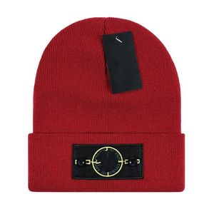 Elegante Stones Skull Designer Lettera Jacquard Beanie Island Uomo Donna Inverno Caldo Cappello di lana Cappellini da sci unisex 1: 1 Cappellino ufficiale di sincronizzazione Sochancing