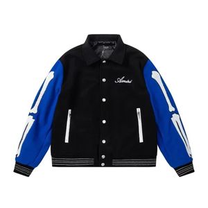 Jaquetas masculinas moda marca carta bordado jaqueta homens streetwear mistura de lã quente mulheres beisebol clube social outfits windbreaker 231017