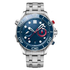 Omega 300m Diver Mens 007 Master Otomatik Mekanik Hareket Erkekleri İzle