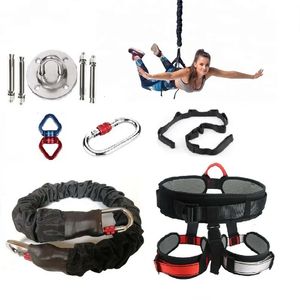 Bandas de resistência Antigravity Yoga Exercício Equipamento 4D Bungee Dance Training Trainer Trainer Gym Fitness Pro Band 231016