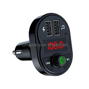 Düşük Fiyat Toptan FM Verici Kart/U Disk Oynatma Bluetooth Eller- Arayan X1 Araba Mp3 Pansiyon Mobil Chargi Drop Teslimat