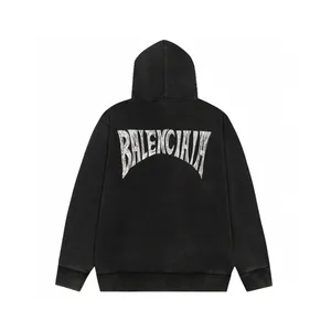 Erkekler Artı Boyutu Hoodies Sweatshirt Sonbahar / Kış 2023 Acconquard Örgü Makinesi E Özel Jnlarged Detay Crew Neck Pamuk 6887D