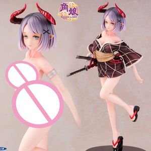 Finger Toys 300mm Daiki Kougyou Tsunokko Illustration by Shal.E PVC anime Girl Action Figure Complet Collection Model Toy Doll Doll Admest Atest.