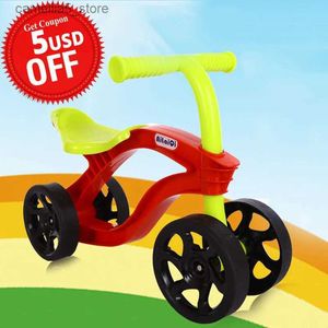 Bicicletas Ride-Ons 4 Rodas Crianças Push Scooter Balance Bike Walker Infantil Scooter Bicicleta para Crianças Passeio ao Ar Livre em Brinquedos Carros Resistente ao Desgaste Q231018