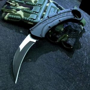Claw Karambit Cold Steel Automatic Folding Knife D2 Blade Tactical Camping Combat Survival Hunting Combat Claw Knives EDC Fighting Tools