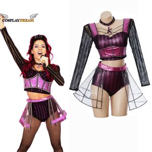 Sei il cosplay musicale Katherine Howard Costume Top Gonna Set Performance Set Costume di Halloween Abiti da festival musicale per donne