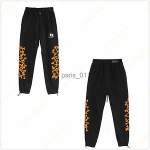 Calças masculinas 2022 homens calças de carga calças de designer puro algodão sweatpant de alta qualidade tecnologia velo borla letras jogger solto casual versão oversized jogging terry pan