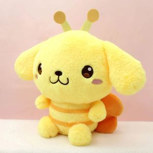 Xiaohongshu's best-selling San Liou Bee Kuromi Series Plush Toys, Boutique Cotton Doll Manufacturer Batch