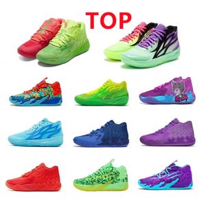 NEW womens Lamelo Ball Mb 02 Basketball Shoes MB03 Youth Kids Boys Girls Guttermelo Blue Purple Jade Green Slime Pink Black Red Halloween MB01 Sneakers Tennis