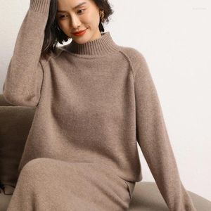 Women's Sweaters 2023 Winter Knitwears Plus Size Women Sweater Pure Cashmere Pullover Loose Thickened Clothing SWS01