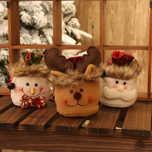 Christmas decorations cute candy bags gift bags elderly snowmen elk apple bags Christmas tree decorations Wholesale