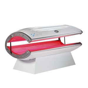 Mais novo corpo inteiro LED terapia de luz vermelha cama de bronzeamento infravermelho para terapia de rejuvenescimento da pele corpo pele aperto clareamento colágeno recrescimento sauna cápsula