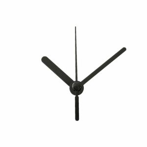 Short Clock Hands Black DIY Clock Mechanism for Wall Small Watch Office Desk Bedroom Children's Alarm Decoration