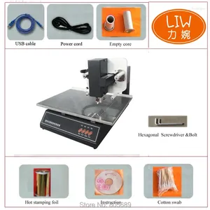 Sample Stamping Gold Paper Digital Foil Printer Used 3050A Desktop Machine