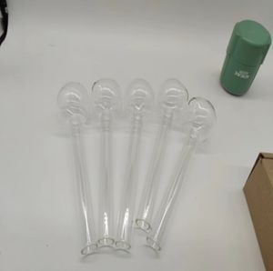 Кальяны Pyrex Толстые прозрачные стеклянные трубки для масляной горелки Трубы для курения водопроводные трубы оптом