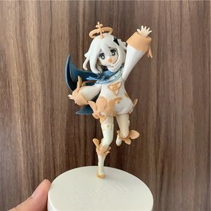 Arts and Crafts 14 cm Paimon Genshin Impact Pvc Akcja Figura Anime Cute Girl Paimon Paimon Figurka Figurina Zbieraj modelowy prezent dla lalek 231017