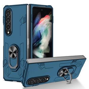 Ringstödfodral för Samsung Galaxy Z Fold 5 4 3 Flip 5G Folding Phone Sock Proof Case Stand Cover Rotating