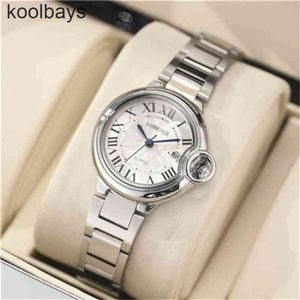 Watch Cart Bleu Women Designer Klasyczne damskie zegarki Ballon Wristwatche Sport Luksusowy wodoodporny automatyczny ruch Ultra-cienki kalendarz złoty student Q