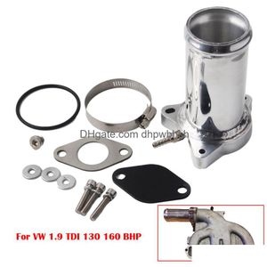 57Mm 2.25Inch Egr Vae Delete Bypss Pipe For Vw 1.9 Tdi 130 160 B Intake Exhaust Drop Delivery