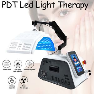 PDT LED Macchina per la cura del viso 7 colori Maschera per terapia della luce rossa Terapia fotonica Ringiovanimento della pelle Trattamento dei pigmenti per la rimozione delle rughe