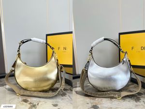 Borsa a mezzaluna di lusso Borsa a tracolla alla moda Borsa da donna Borsa per il trucco Borsa a mano Borsa firmata Nuova borsa a tracolla Borsa per banchetti Borsa per cellulare con cerniera di tendenza