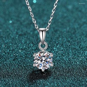 Pendant Necklaces In Korean Fashion Cubic Zirconia Jewelry Accessories Crystal Necklace For Women Zircon Jewlery Free Mothers Day Gift