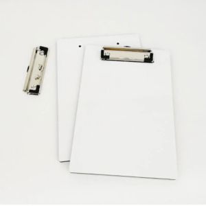 Sublimation A4 Clipboard Recycled Document Holder White Blank Profile Clip Letter File Paper Sheet Office Supplies Wholesale 1018