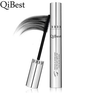 Mascara Qi Silver Tube Mascara waterproof Rende ciglia lunghe e arricciate Non vertigini Facile da rimuovere Mascara nero Everlong Lasting 231016