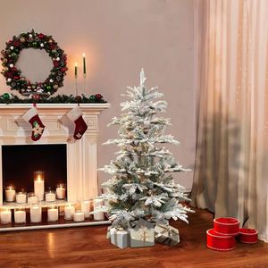 Other Event Party Supplies Christmas tree 4.5 Foot Artificial Christmas Tree With 250 UL-Listed Clear Lights Decoration Decorations Supplies 231017