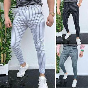 Erkekler Ekose Pantolon Pantolon moda erkekler joggers ince uyuyor sıradan pantolon eşofmanları spor salonu sporu spor sıska düşük kasık erkek jogg326u