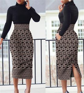 Womens Dresses Lady's Slim Skirts Ladies Trendy Blouses One-piece Sets Club Party Bodycon Mini Bodycon Capris One-piece Skirt Club Clothing