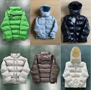Designer Mens Down Parka Winter Puffer Jacket Giacca Trap Star Coat Doudoune Homme tjock varm vindtät