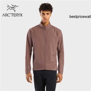 Arc'terxy Windshell Jackets Men's Coats Arc 'Terxy Archeopteryx solano Jacket Windproof Men's Soft Shell Jacket Velvet Sand/Velvet Brown S Hby3