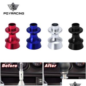 Bilstyling Gear Shift Knob Reverse Lifter upp för Subaru BRZ FT86 GT86 Sier Red Black Blue PQY-SKA92 Drop Leverans