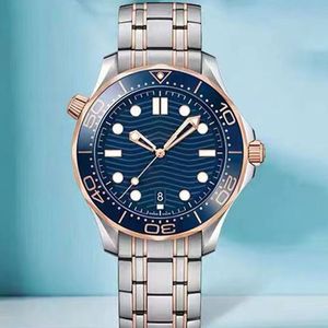 Oglądaj najlepsi mężczyźni OMG Hipocampus Seria Mechaniczna zegarek ze stali nierdzewnej Sport Multifunkcja Trzy Eye Automatyczne zegarek zegarek zegarki Timex Watchs