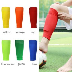 Sports Socks Soccer Shin Guards Football Calf Leg Protector Warmers Footless Cover Brace Sleeves Elastic Pads 231017