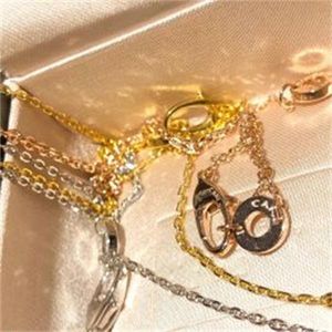 necklaces BGARI DIVAS DREAM necklaces set with diamonds 18K gold plated highest counter quality necklace luxury designer official reproductionsQ6