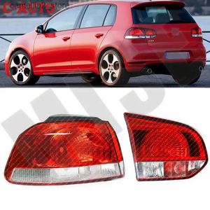 Araba Kuyruk Işıkları Araba Dış Kuyruk Işığı VW Golf Mk6 Golf 6 Hatchback 2009-2013 2011-20