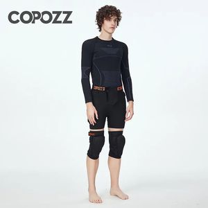 Skiing Padded Shorts COPOZZ Outdoor Ski Knee Pads Motorcycle Skating Sports Protective Skiing Hip Protector Padded Breathable Adjustable Gear Shorts 231016