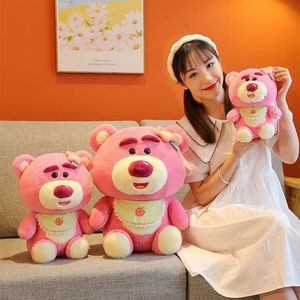 Bonito abacates urso brinquedo de pelúcia dos desenhos animados sofá almofadas bonecas de pelúcia kawaii crianças presente de aniversário decoração