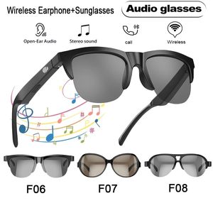 Fashion Smart Music Sunglasses Earphone Outdoor Wireless Bluetooth HIFI Sound Headphone Driving Glasses Hands-free Call HD Mic Headset