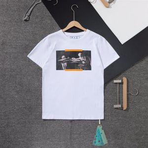 Męskie ubrania krótkie koszulki z krótkim rękawem Polos Mens T-shirty Summer Prosty ikona wysokiej jakości bawełniany swobodny kolor T-shirt mężczyzn FA282K