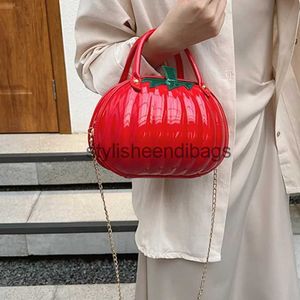 Cross Body Halloween Waterproof Chain Crossbody Bag 2023 Pumpkin Fashion Sling Pu Leather Top Handtag BagsStylisheendibags