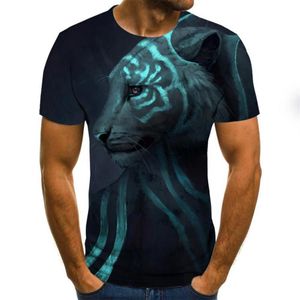 Erkek Tişörtleri Yaz Moda Markası Yuvarlak Boyun T-Shirt Erkekler 3D Anime Serin Bej Beyaz T Shirt Harajuku Tshirt Custommen2626